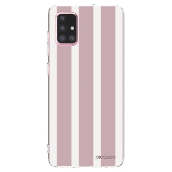 Picasee silikonový průhledný obal pro Samsung Galaxy A71 A715F - Velvet sun
