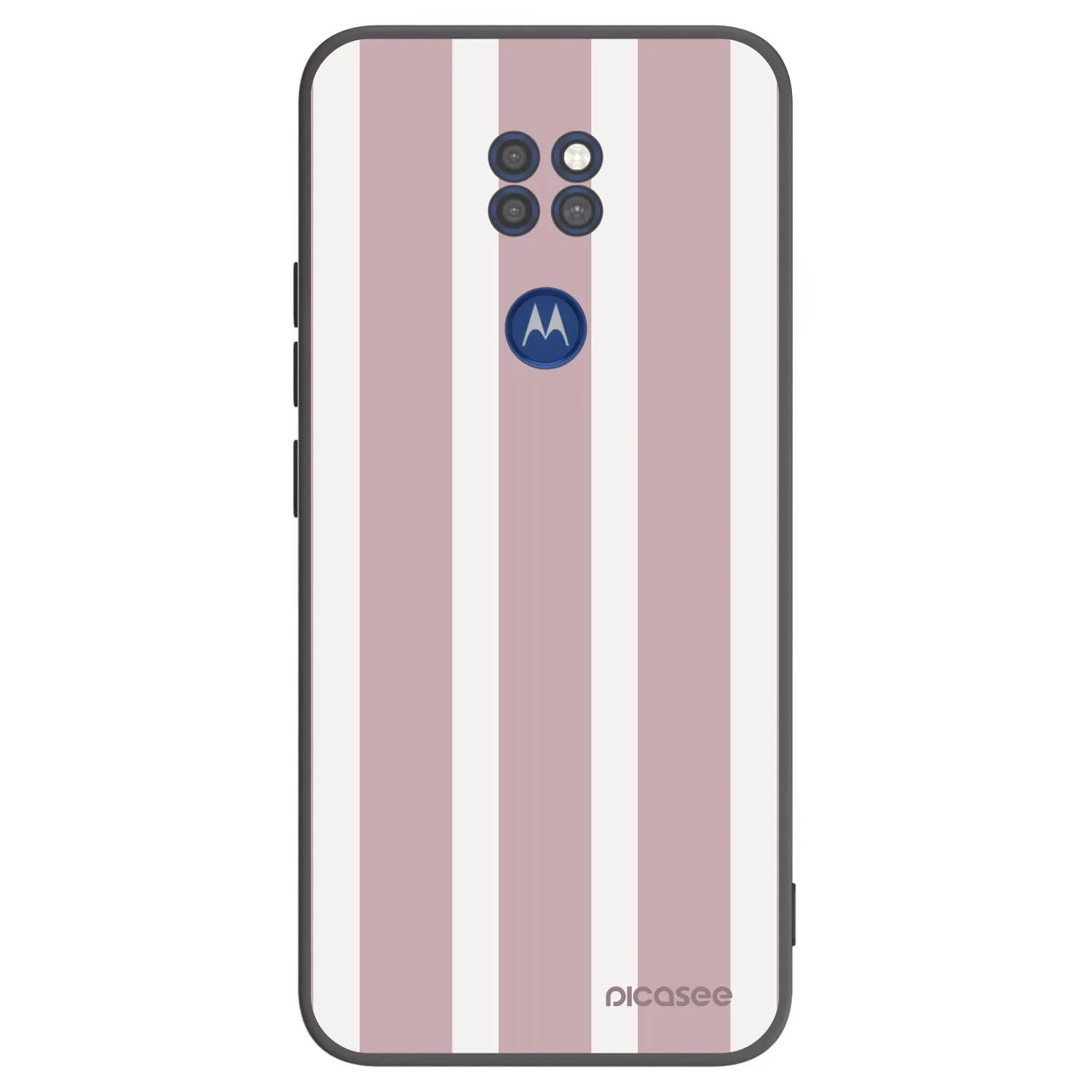 Picasee silikonový černý obal pro Motorola Moto G9 Play - Velvet sun
