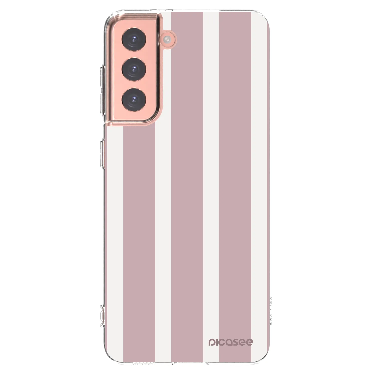 Picasee silikonový průhledný obal pro Samsung Galaxy S21 5G G991B - Velvet sun