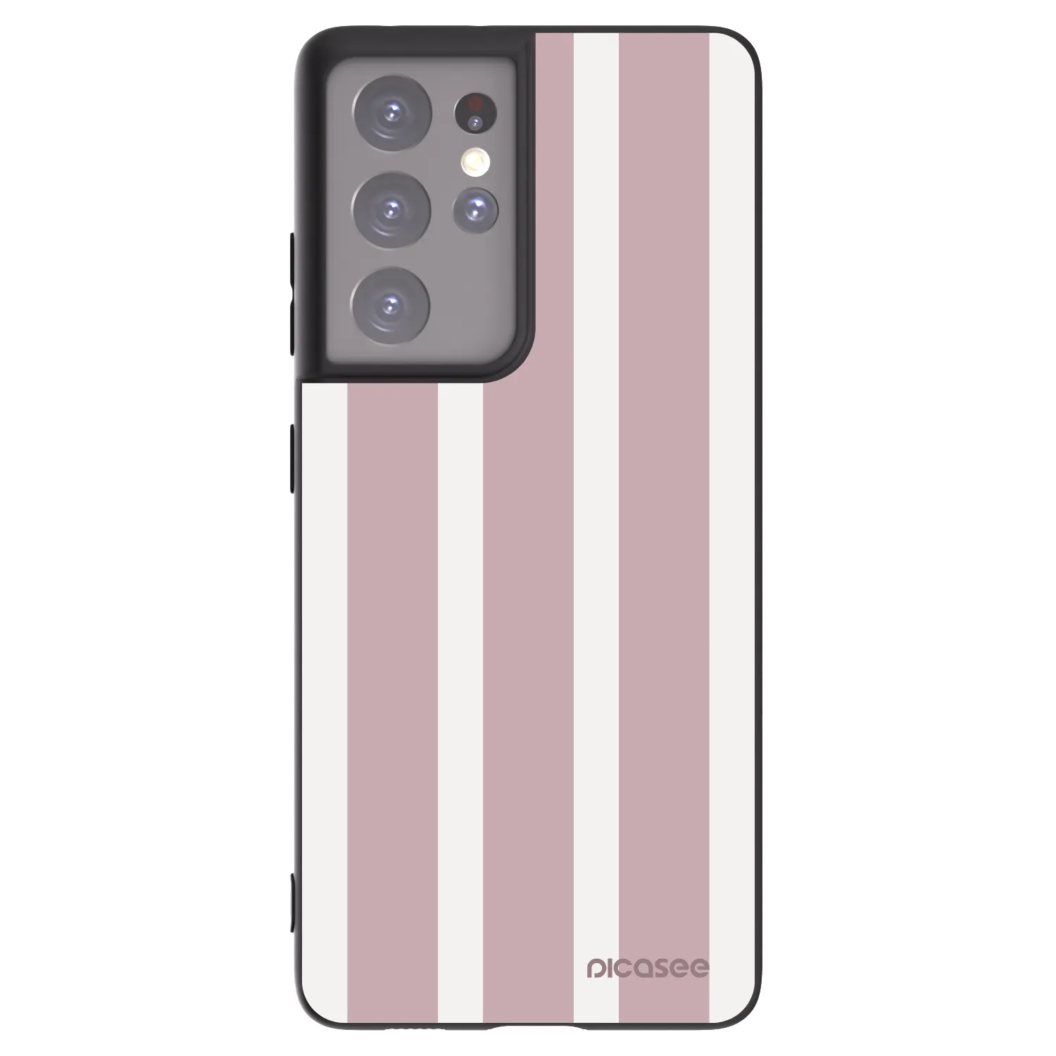 Picasee silikonový černý obal pro Samsung Galaxy S21 Ultra 5G G998B - Velvet sun