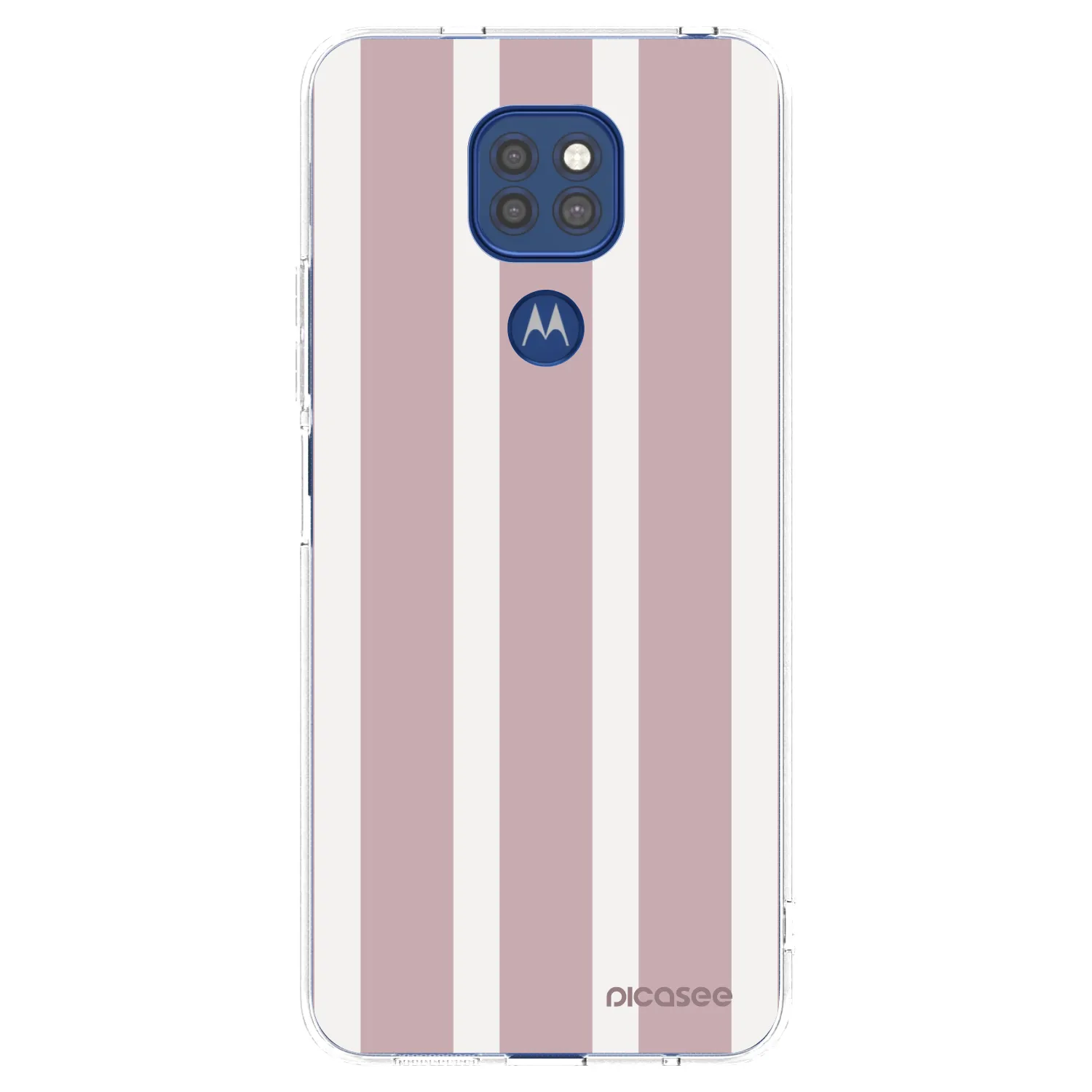 Picasee silikonový průhledný obal pro Motorola Moto G9 Play - Velvet sun