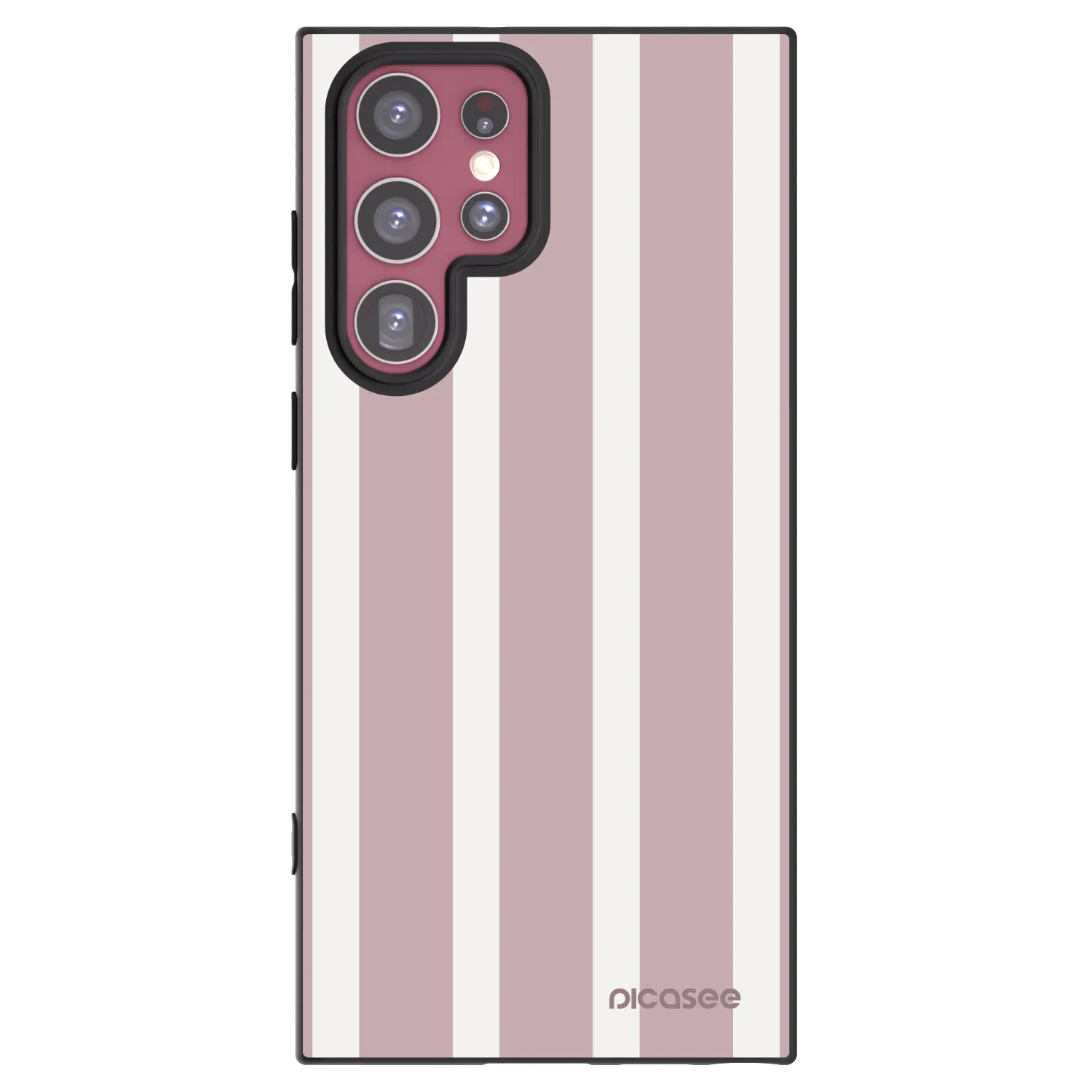Picasee silikonový černý obal pro Samsung Galaxy S22 Ultra 5G - Velvet sun