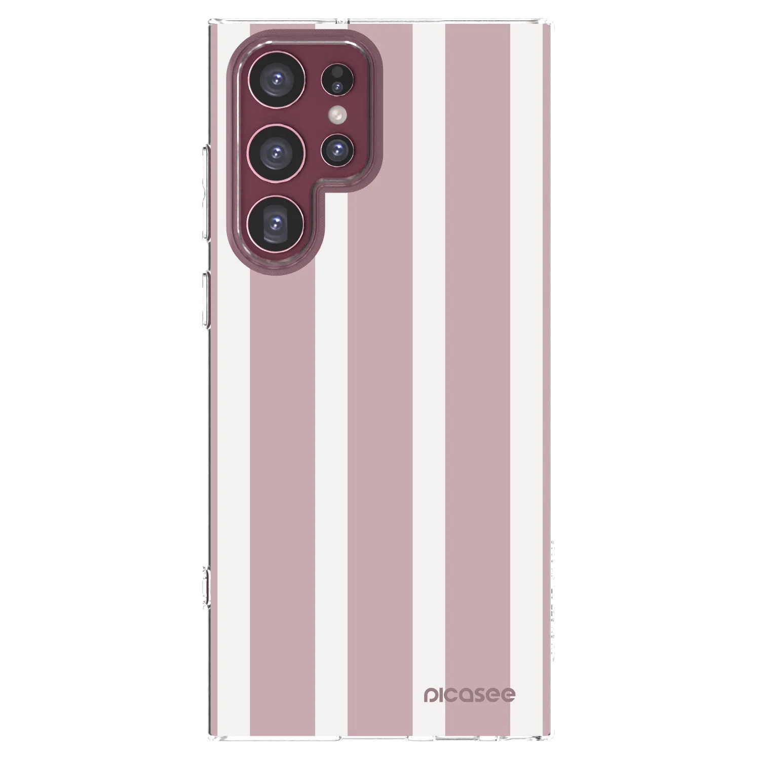 Picasee silikonový průhledný obal pro Samsung Galaxy S22 Ultra 5G - Velvet sun