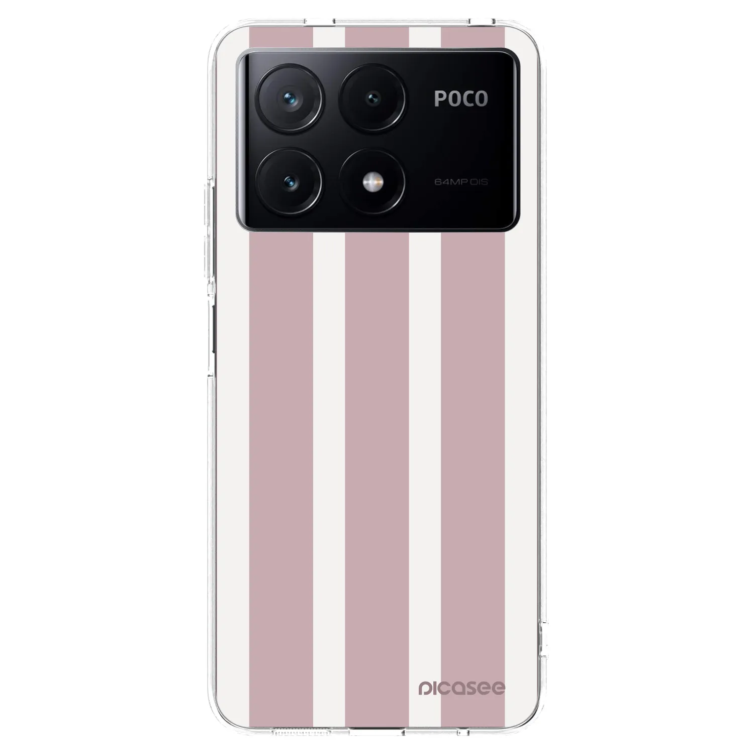 Picasee silikonový průhledný obal pro Xiaomi Poco X6 Pro - Velvet sun