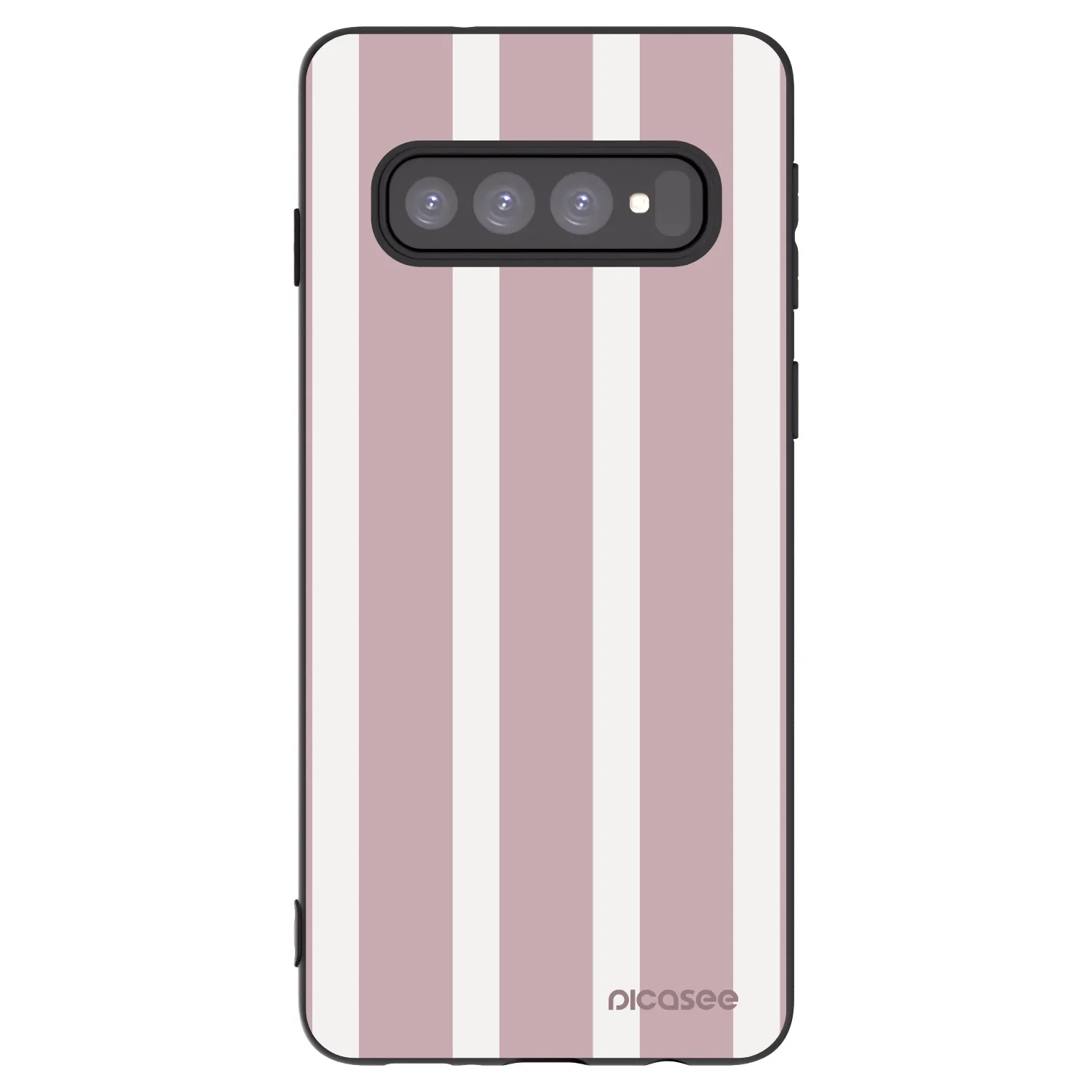 Picasee silikonový černý obal pro Samsung Galaxy S10 G973 - Velvet sun