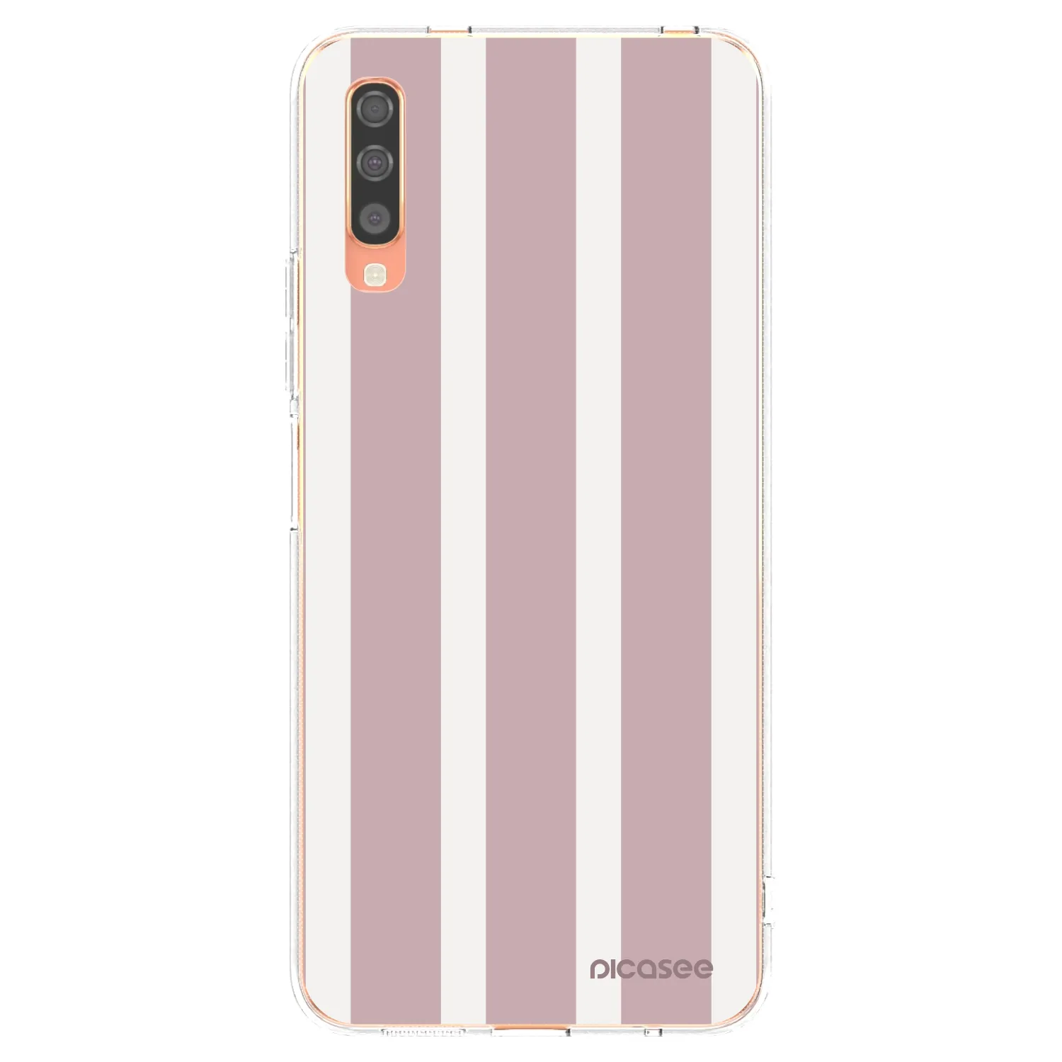 Picasee silikonový průhledný obal pro Samsung Galaxy A70 A705F - Velvet sun