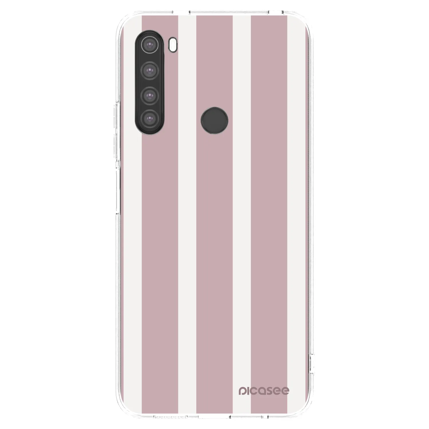 Picasee silikonový průhledný obal pro Xiaomi Redmi Note 8 - Velvet sun