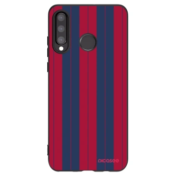 Picasee silikonový černý obal pro Huawei P30 Lite - Yacht club