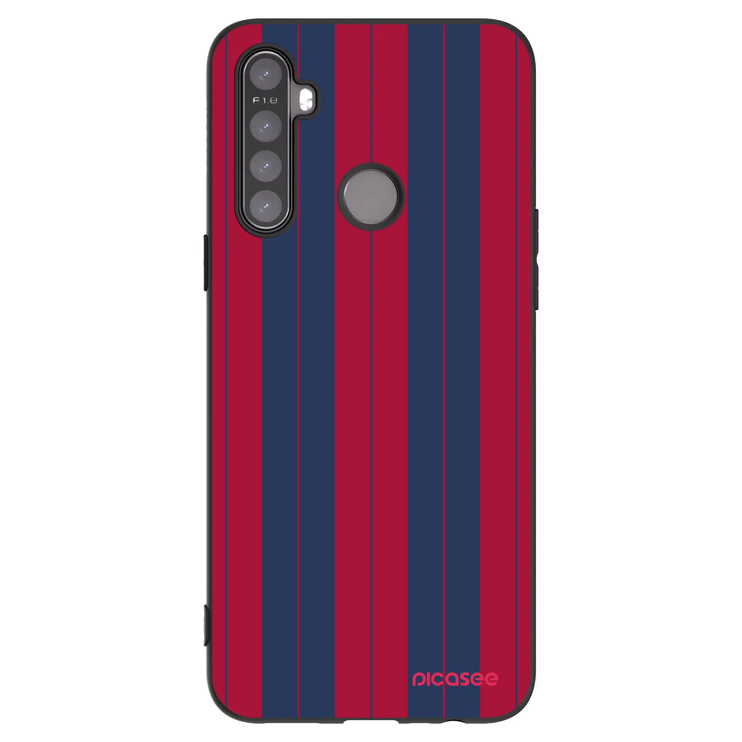 Picasee silikonový černý obal pro Realme 5 - Yacht club