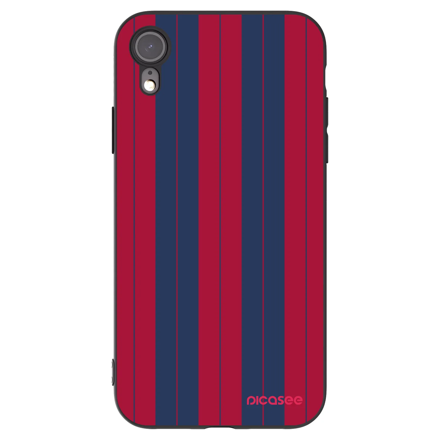 Picasee silikonový černý obal pro Apple iPhone XR - Yacht club
