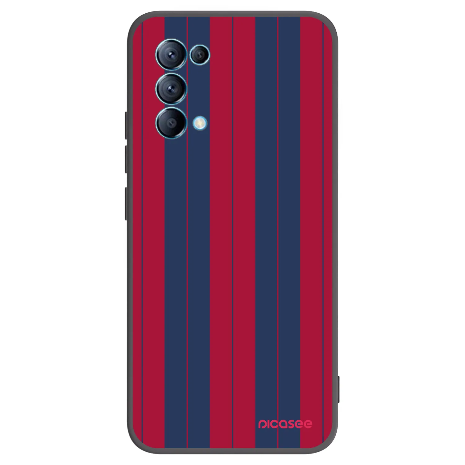 Picasee silikonový černý obal pro OPPO A16s - Yacht club