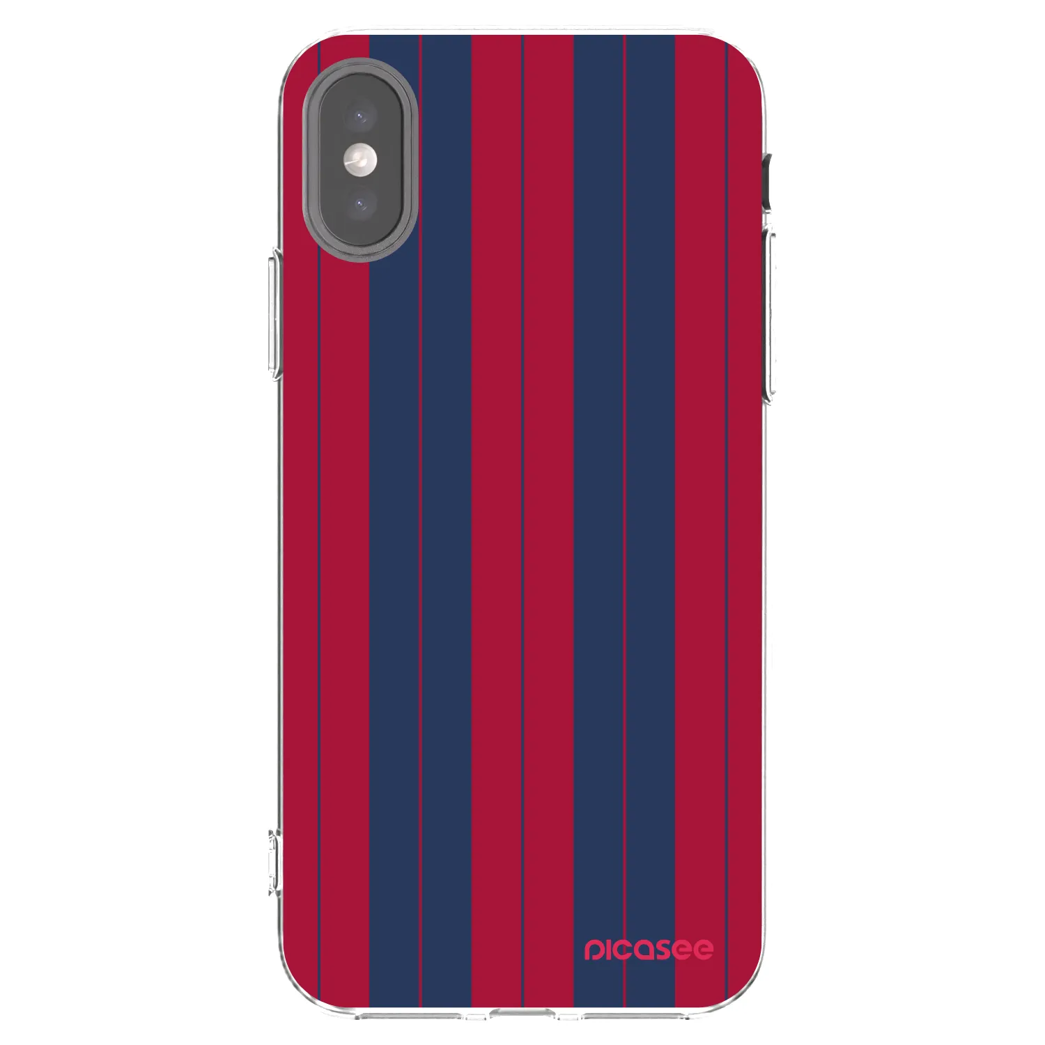 Picasee silikonový průhledný obal pro Apple iPhone X/XS - Yacht club