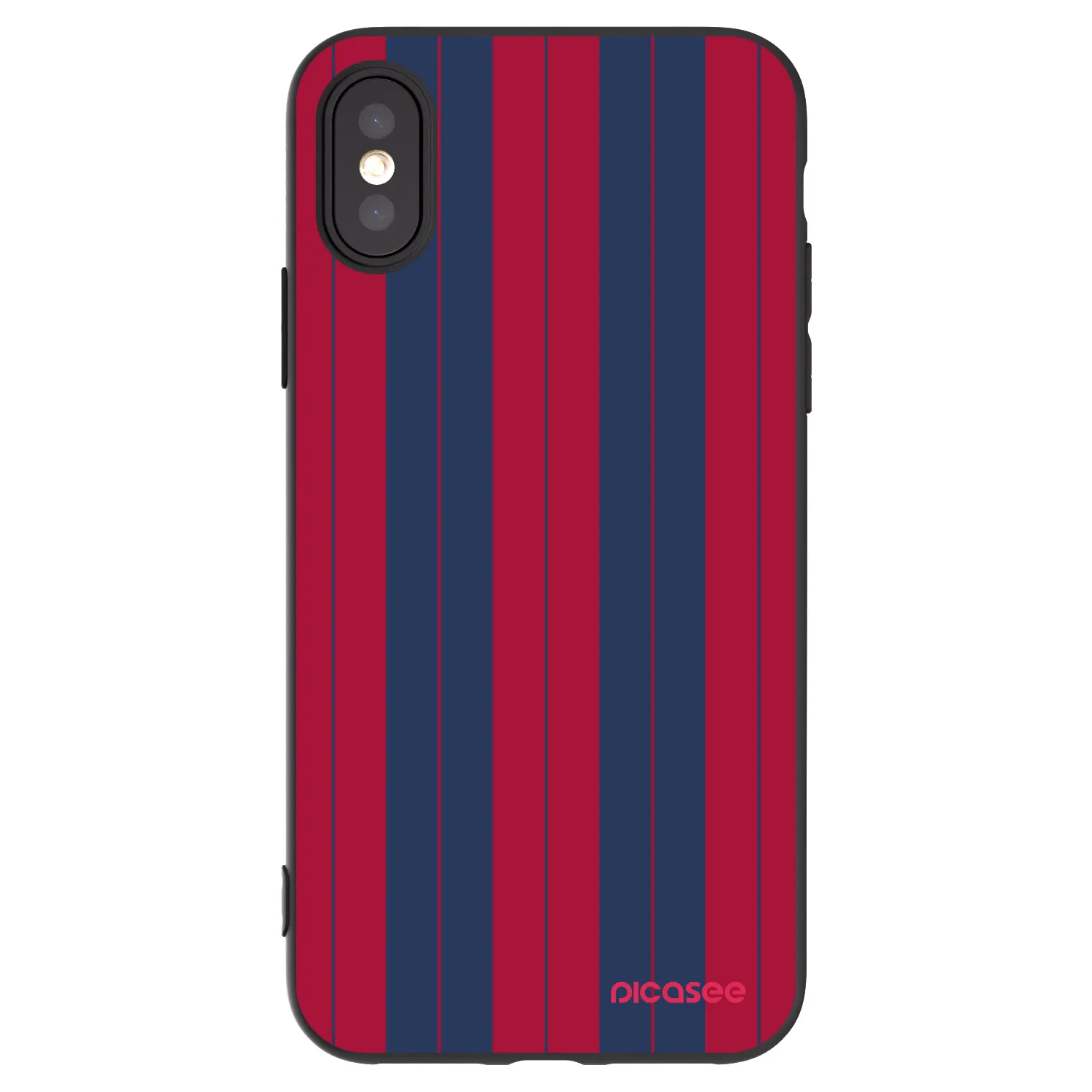Picasee silikonový černý obal pro Apple iPhone X/XS - Yacht club
