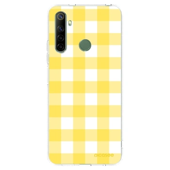 Picasee silikonový průhledný obal pro Realme 6i - Gride lemon