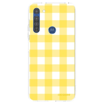 Obal pro Motorola Moto G8 - Gride lemon