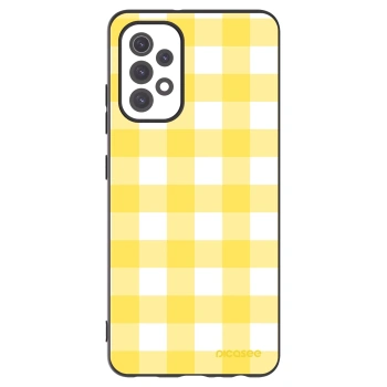 Picasee silikonový černý obal pro Samsung Galaxy A32 5G A326B - Gride lemon
