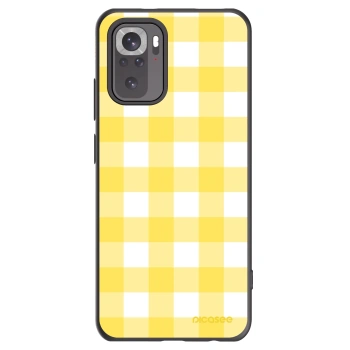 Picasee silikonový černý obal pro Xiaomi Redmi Note 10S - Gride lemon