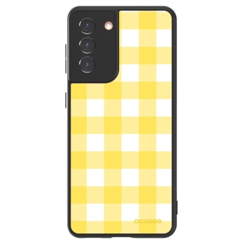 Picasee ULTIMATE CASE pro Samsung Galaxy S21 5G G991B - Gride lemon