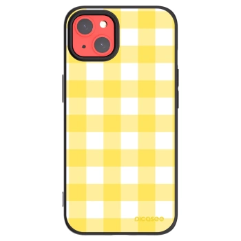 Picasee silikonový černý obal pro Apple iPhone 13 - Gride lemon