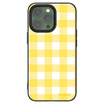 Picasee silikonový černý obal pro Apple iPhone 13 Pro - Gride lemon