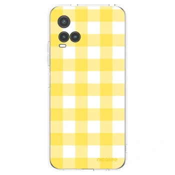 Picasee silikonový průhledný obal pro Vivo Y33s - Gride lemon