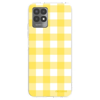 Picasee silikonový průhledný obal pro Realme 8i - Gride lemon