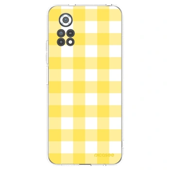 Picasee silikonový průhledný obal pro Xiaomi Poco X4 Pro 5G - Gride lemon