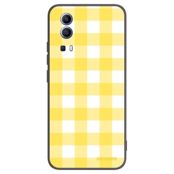 Picasee silikonový černý obal pro Vivo Y52 5G - Gride lemon