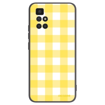 Picasee silikonový černý obal pro Xiaomi Redmi 10 (2022) - Gride lemon