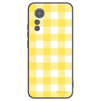 Picasee silikonový černý obal pro Xiaomi 12 Lite - Gride lemon