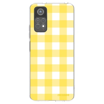 Picasee silikonový průhledný obal pro Xiaomi Redmi Note 11S 5G - Gride lemon