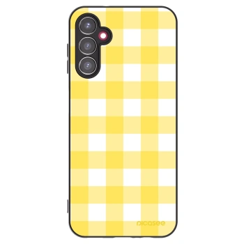 Picasee silikonový černý obal pro Samsung Galaxy A14 4G A145R - Gride lemon