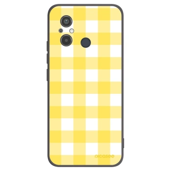 Picasee silikonový černý obal pro Xiaomi Redmi 12C - Gride lemon