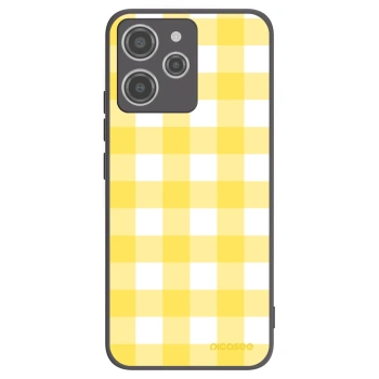 Picasee silikonový černý obal pro Xiaomi Redmi 12 4G - Gride lemon
