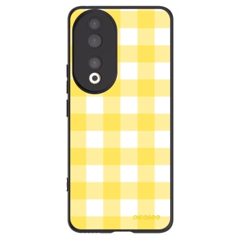 Picasee silikonový černý obal pro Honor 90 5G - Gride lemon