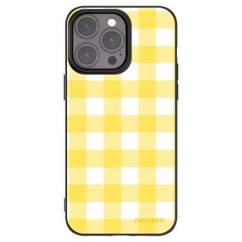 Picasee silikonový černý obal pro Apple iPhone 15 Pro Max - Gride lemon