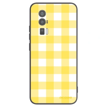 Picasee silikonový černý obal pro Xiaomi Poco F5 Pro 5G - Gride lemon