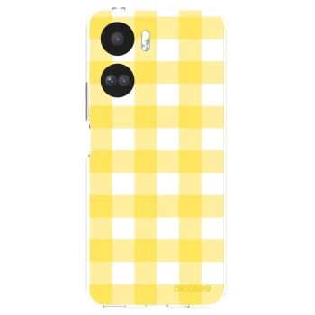 Picasee silikonový průhledný obal pro Honor 90 Lite 5G - Gride lemon