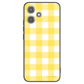 Picasee silikonový černý obal pro Xiaomi Redmi 12 5G - Gride lemon