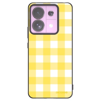 Picasee silikonový černý obal pro Xiaomi Redmi Note 13 Pro 5G - Gride lemon