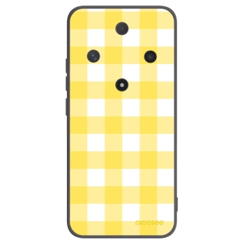 Picasee silikonový černý obal pro Honor Magic6 Lite 5G - Gride lemon