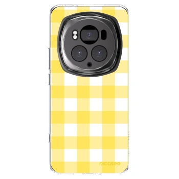 Picasee silikonový průhledný obal pro Honor Magic6 Pro - Gride lemon