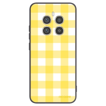 Picasee silikonový černý obal pro Realme 12 Pro 5G - Gride lemon