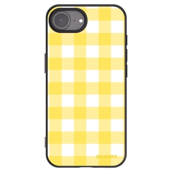 Picasee silikonový černý obal pro Apple iPhone 16e - Gride lemon