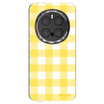 Picasee silikonový průhledný obal pro Honor Magic7 Pro 5G - Gride lemon