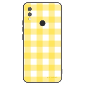 Picasee silikonový černý obal pro Xiaomi Redmi Note 7 - Gride lemon