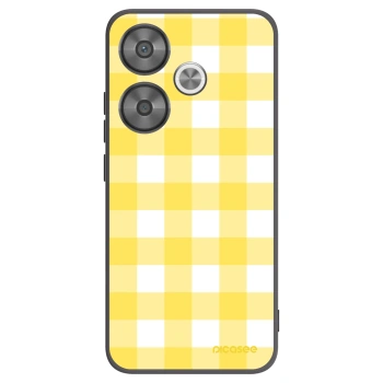 Picasee silikonový černý obal pro Xiaomi Poco F6 - Gride lemon