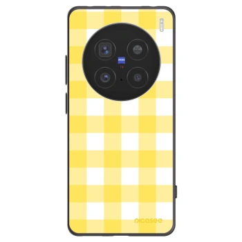 Picasee silikonový černý obal pro Vivo X200 Pro - Gride lemon