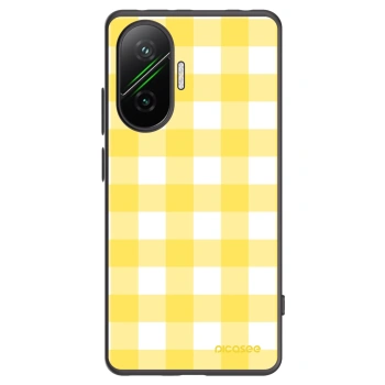 Picasee silikonový černý obal pro Xiaomi Poco F7 5G - Gride lemon