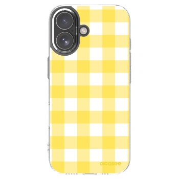 Picasee silikonový průhledný obal pro Apple iPhone 17 - Gride lemon